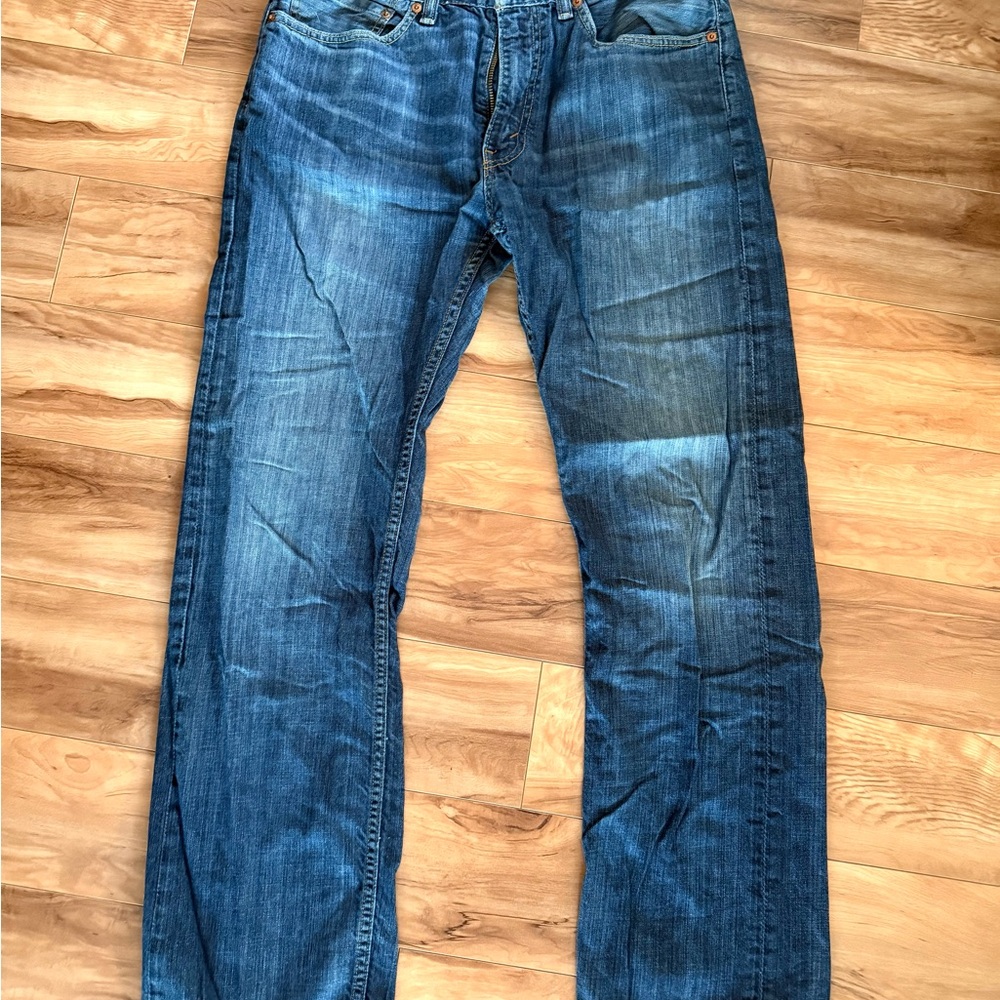 Levi's Men's Straight Blue Jeans